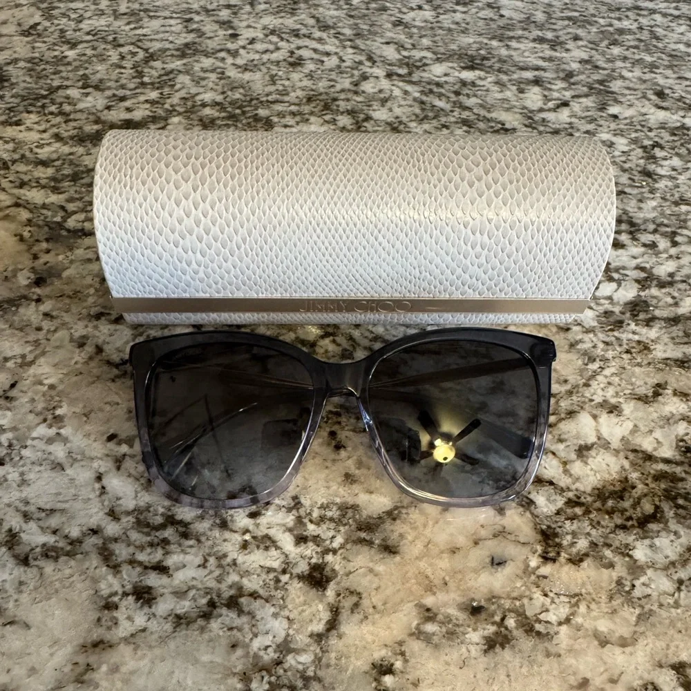 Jimmy Choo Butterfly Sunglasses NEW with Case